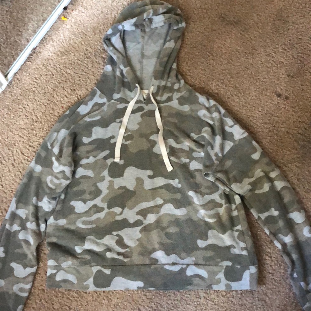 Camo sweater